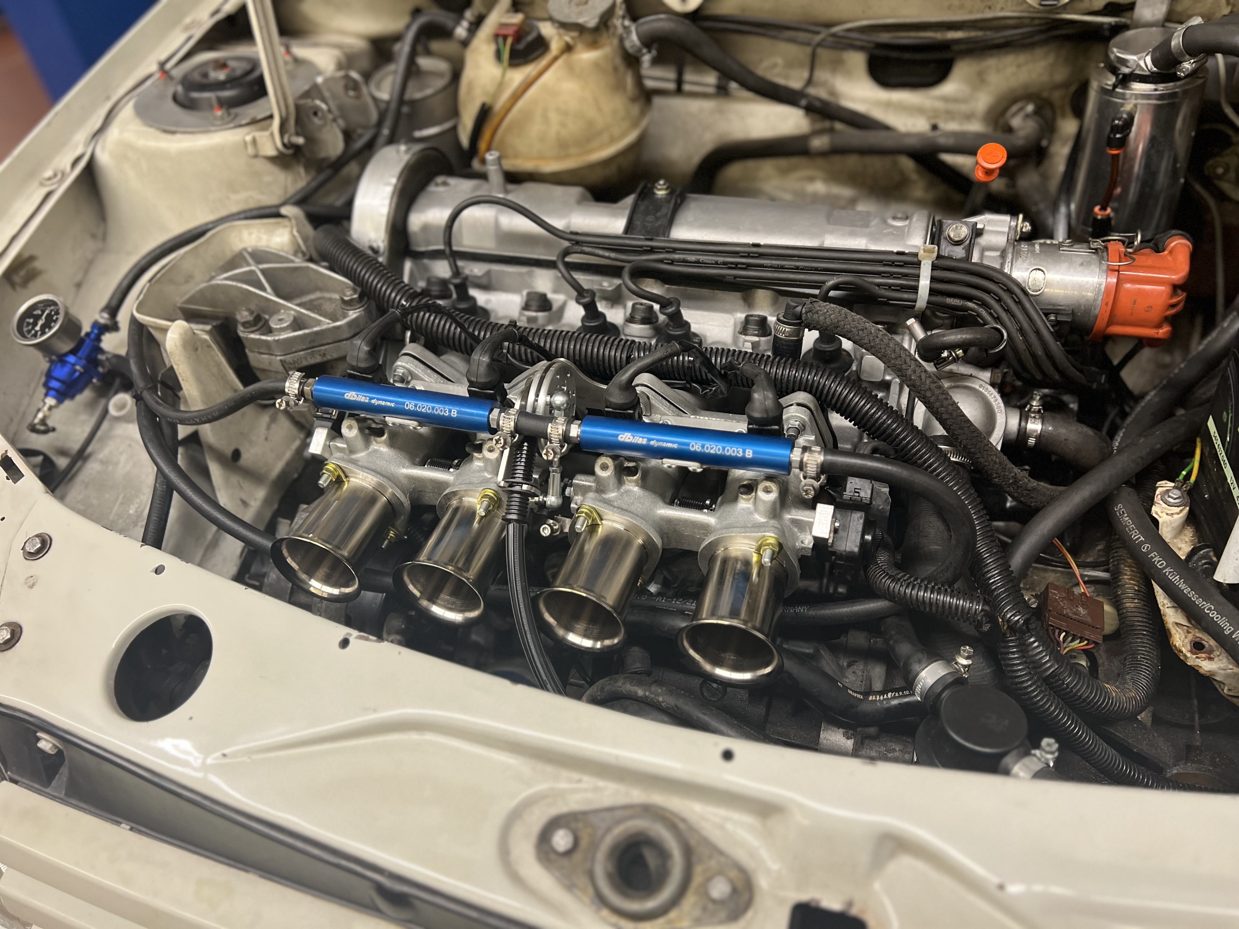 Mutli-throttle intake system for racing   for Citroen / Peugeot   1,6-1,9 8V   XU5 / XU9