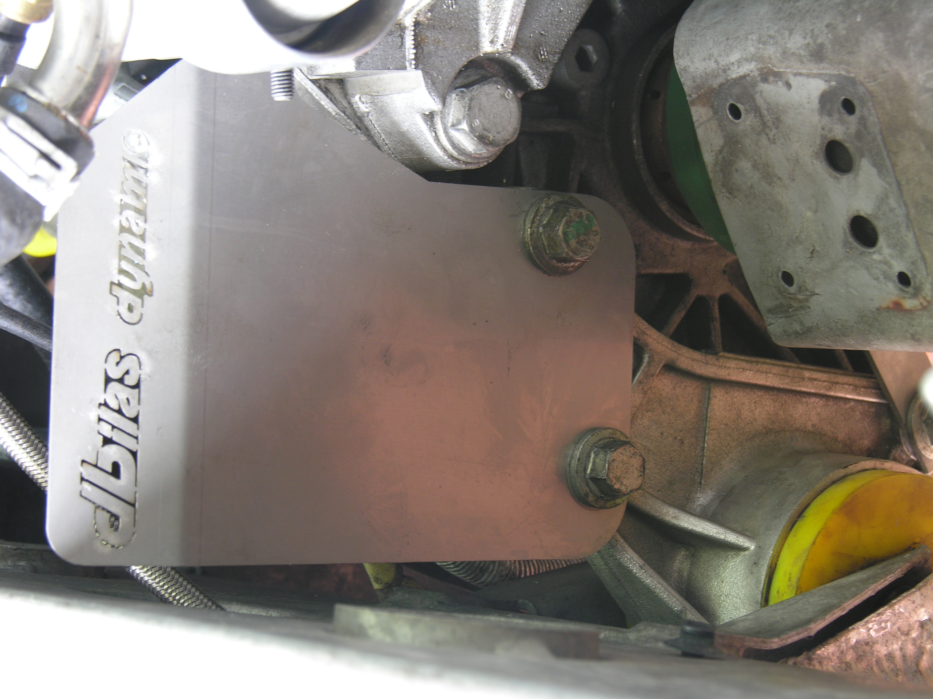 Hitzeschutz für die Schaltseile  Speedster Z22SE