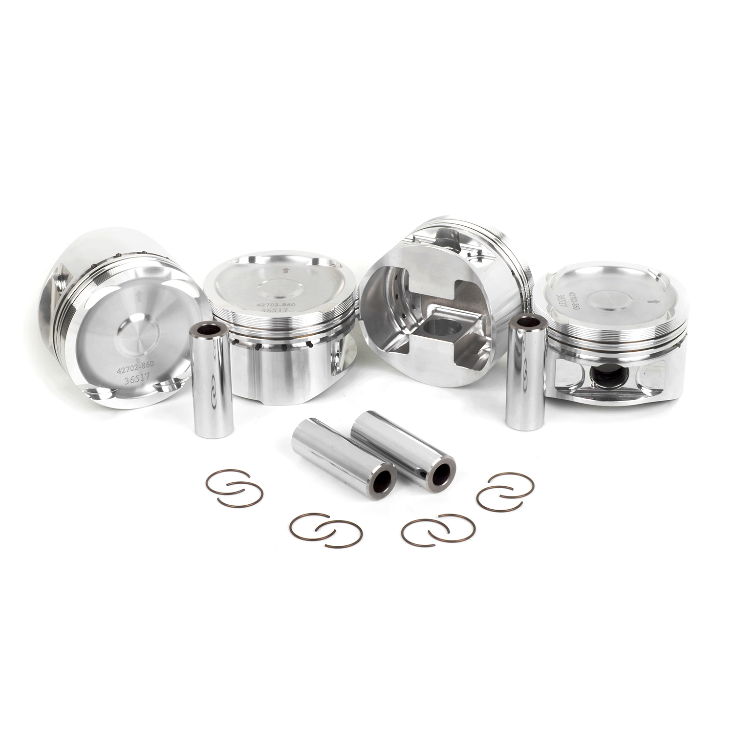 Opel 2.0L 16v Set of forget pistons for Opel / Vauxhall 2,0 16V