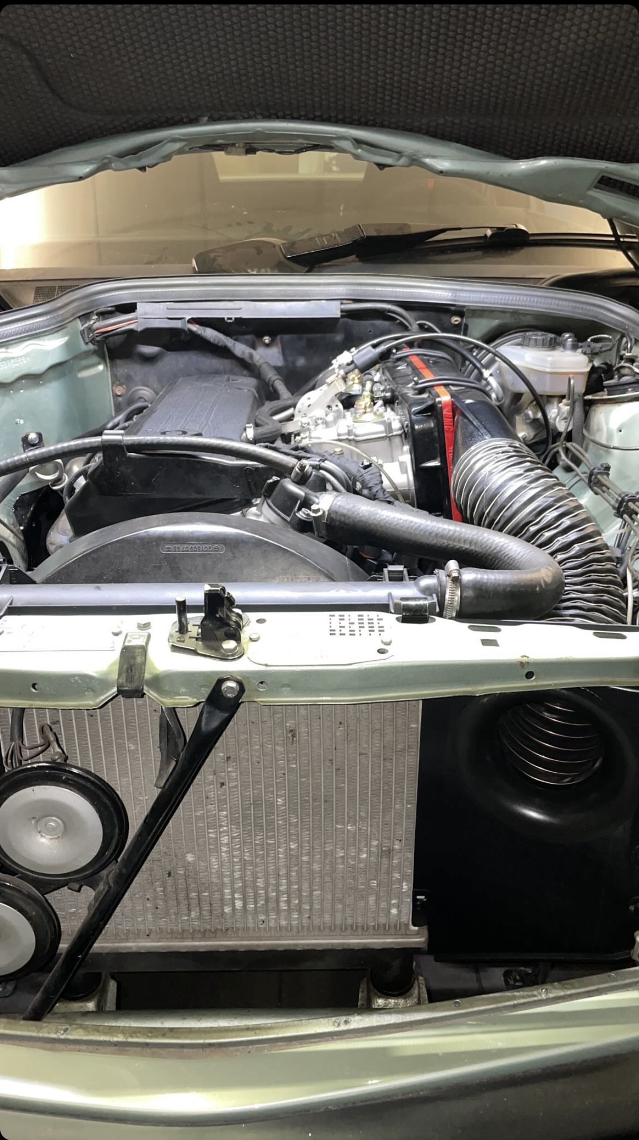 Carburator system  Mercedes M102 8V 1,8-2,3 