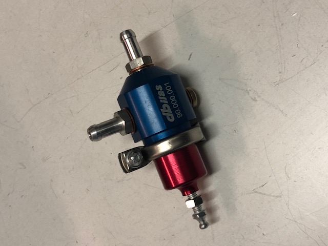 Fuel pressure regulator 2-way 0-5bar adjustable